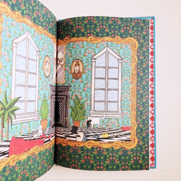 Alice's Adventures in Wonderland MinaLima Edition Illustrated Hardcover Book - Picture 11 of 14